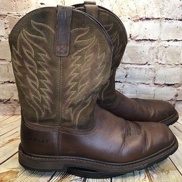 Ariat Groundbreaker Soft Square Toe Western Work main image 8